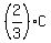 %282%2F3%29C