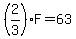 %282%2F3%29F=63