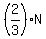 %282%2F3%29N
