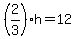 %282%2F3%29h=12