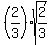 %282%2F3%29sqrt%282%2F3%29