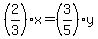 %282%2F3%29x=%283%2F5%29y