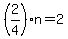 %282%2F4%29n=2