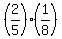 %282%2F5%29%2A%281%2F8%29