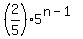 %282%2F5%29%2A5%5E%28n-1%29