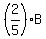 %282%2F5%29B