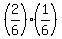 %282%2F6%29%2A%281%2F6%29