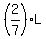%282%2F7%29L