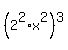 %282%5E2%2Ax%5E2%29%5E3