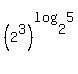 %282%5E3%29%5Elog%282%2C5%29