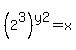 %282%5E3%29%5Ey2=x