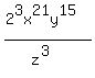 %282%5E3x%5E21y%5E15%29%2F%28z%5E3%29%29