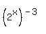 %282%5Ex%29%5E%28-3%29