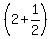 %282+%2B+1%2F2%29