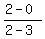 %282-0%29%2F%282-3%29
