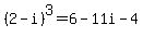 %282-i%29%5E3=6-11i-4
