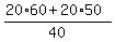 %2820%2A60+%2B+20%2A50%29%2F40