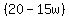 %2820-15w%29