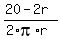 %2820-2r%29%2F%282%2Api%2Ar%29
