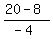%2820-8%29%2F%28-4%29