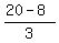%2820-8%29%2F3