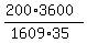 %28200%2A3600%29%2F%281609%2A35%29