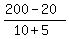 %28200-20%29%2F%2810%2B5%29