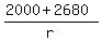 %282000+%2B+2680%29%2Fr