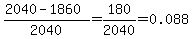\"%282040-1860%29%2F2040=180%2F2040=0.088\"