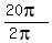 %2820pi%29%2F%282pi%29