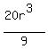 %2820r%5E3%29%2F9