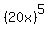 %2820x%29%5E5