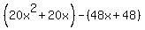 %2820x%5E2%2B20x%29-%2848x%2B48%29