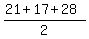%2821%2B17%2B28%29%2F2
