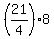 %2821%2F4%29%2A8