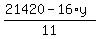 %2821420-16%2Ay%29%2F11