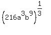 %28216a%5E3b%5E9%29%5E%281%2F3%29