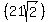 %2821sqrt%282%29%29