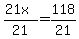 %2821x%29%2F21=118%2F21