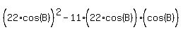 %2822%5E%22%22cos%28B%29%29%5E2-11%2A%2822%5E%22%22cos%28B%29%29%28cos%28B%29%5E%22%22%29