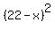 %2822-x%29%5E2