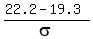 %2822.2+-+19.3%29%2Fsigma