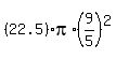 %2822.5%29pi%2A%289%2F5%29%5E2