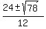 %2824%2B-+sqrt%2878%29%29%2F12