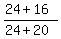 %2824%2B16%29%2F%2824%2B20%29