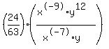 %2824%2F63%29%28%28x%5E-9%2Ay%5E12%29%2F%28x%5E-7%2Ay%29%29