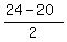 %2824-20%29%2F2