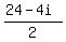 %2824-4i%29%2F2