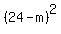 %2824-m%29%5E2