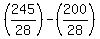 %28245%2F28%29+-+%28200%2F28%29